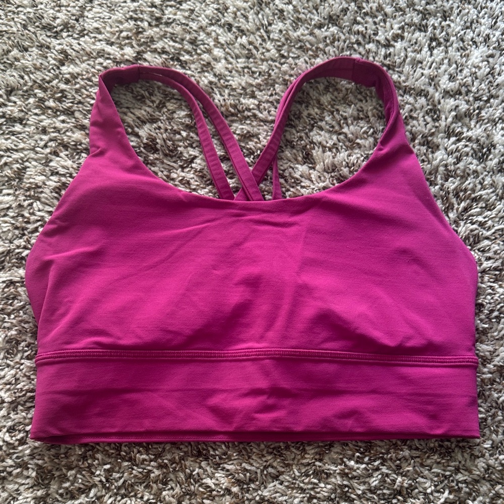 Pink Sports Bra size 8